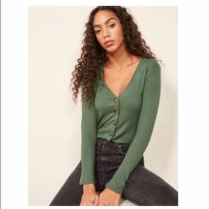 Ref Jeans Ribbed Cardigan